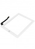 Фотография анонса Тачскрин и защитное стекло Apple iPad 3 / 4 Touch Screen белое